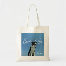 Photo personnalisé de Border Collie avec typograph