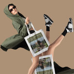 Tote Bag Photo personnalisée Fête des mères Cadeau<br><div class="desc">Faites de cette fête des mères une fête inoubliable avec notre cadeau photo personnalisé sur Zazzle! Célébrez le lien spécial entre vous et votre mère avec un souvenir sincère qu'elle chérira pour toujours. Il vous suffit de télécharger votre photo préférée, et nous créerons un produit sur mesure qui capture vos...</div>