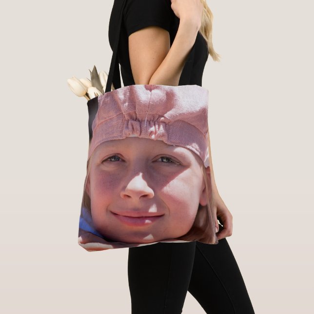 TOTE BAG PHOTO PERSONNALISÉE FOURRE-TOUT (De près)