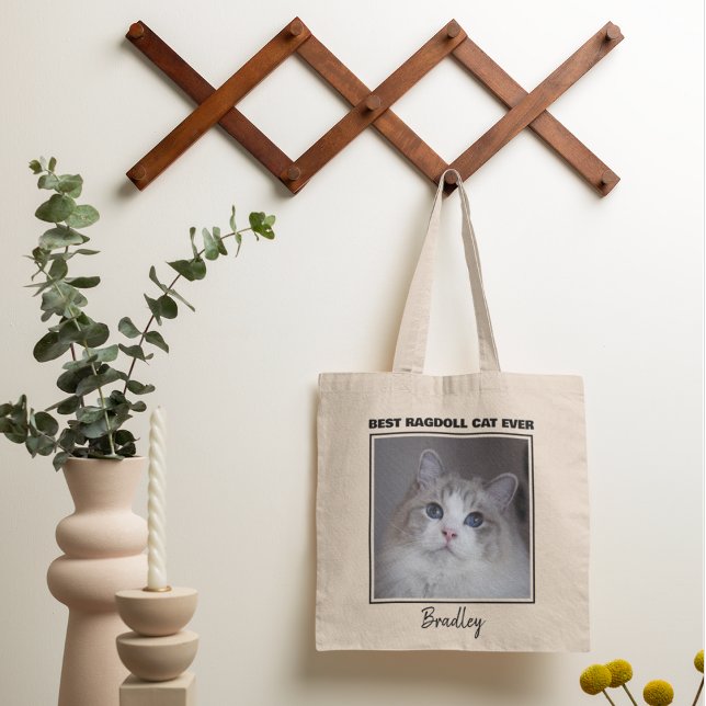 Tote Bag Photo personnalisée pour animaux de compagnie Best (Créateur téléchargé)