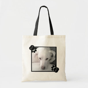 Tote Bag Photo unique Labrador Retriever Mix Dog Black