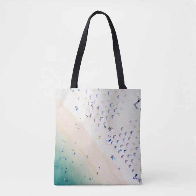 Tote Bag Photographie aérienne de seashore (Devant)