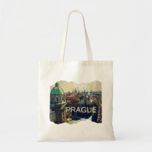 Tote Bag Photographie dans la vieille ville Prague en détre
