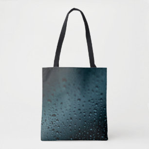 Tote Bag Photographie de fermeture de gouttes de larmes