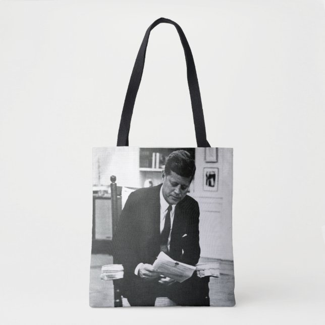 Tote Bag Photographie de John F. Kennedy 2 (Devant)