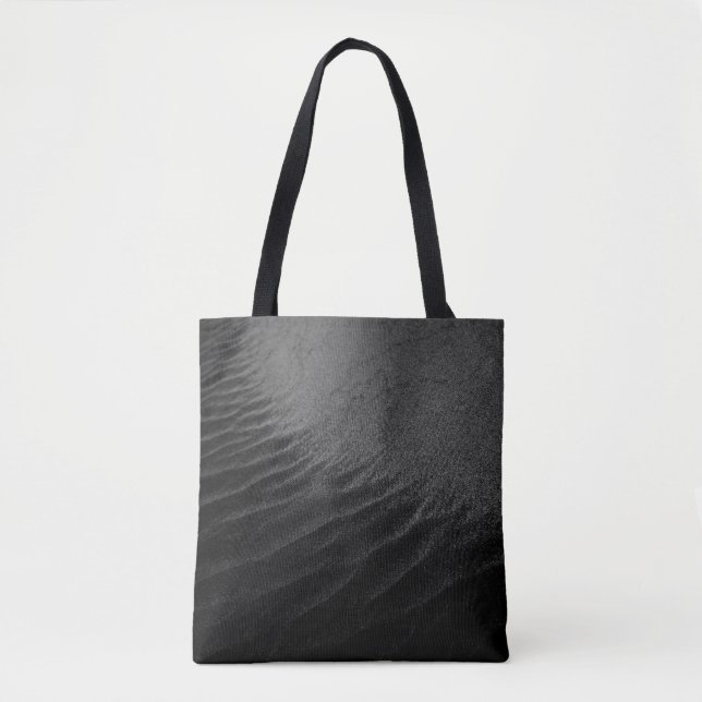 TOTE BAG PHOTOGRAPHIE DE SABLE À L'ÉCHELLE GRAYSIQUE (Devant)