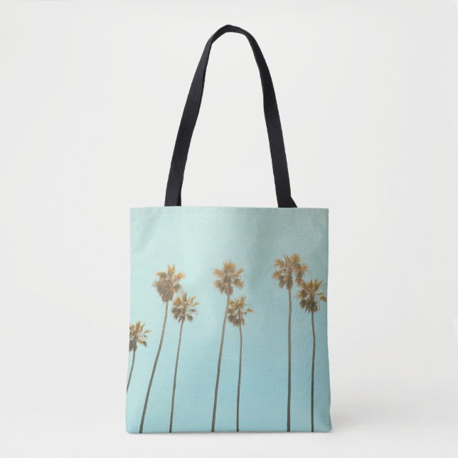 Tote Bag Photographie en angle bas cocotier (Devant)