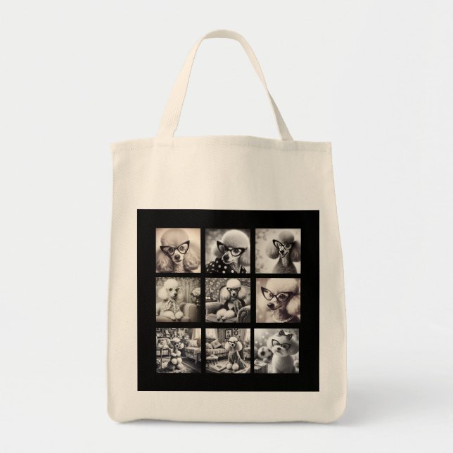 Tote Bag Photos de collage amusants 9  (Devant)
