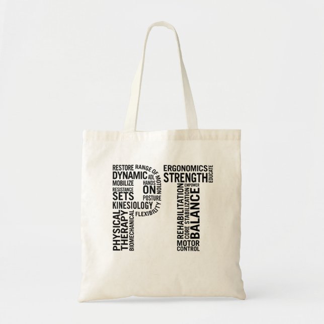 Tote Bag Physiothérapeute pinte (Devant)