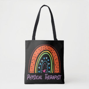 Tote Bag Phytothérapeute Assistant Thérapie Arc-en-ciel