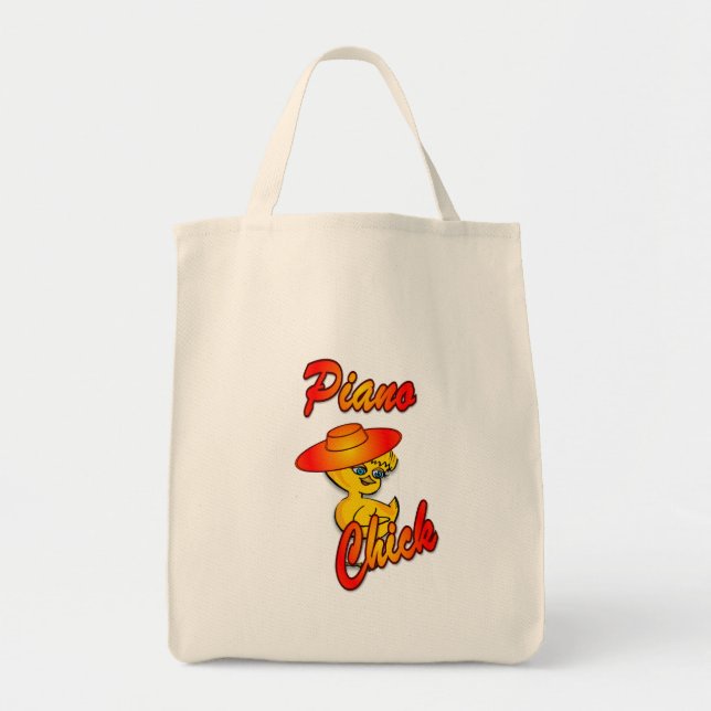 Tote Bag Piano Chick #5 (Devant)