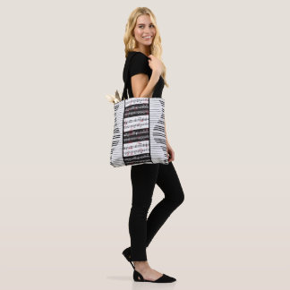 Tote Bag Piano et musique score 2