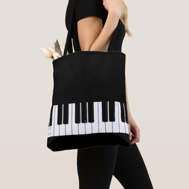 Tote Bag Piano Player Tutor Teacher Musician (De près)