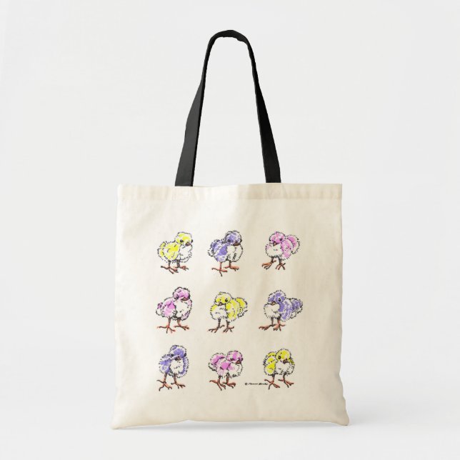 Tote Bag Piaulement Fourre-tout chic (Devant)