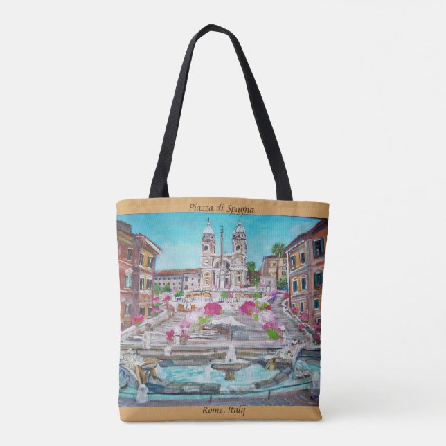 Tote Bag Piazza di Spagna - (Dos)