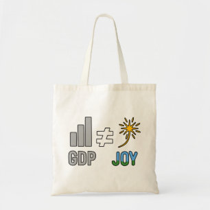 Tote Bag PIB ≠ JOIE : Décroissance, Anti-Capitaliste, Écopo
