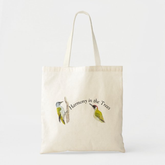Tote Bag Pic d'aquarelle (Devant)
