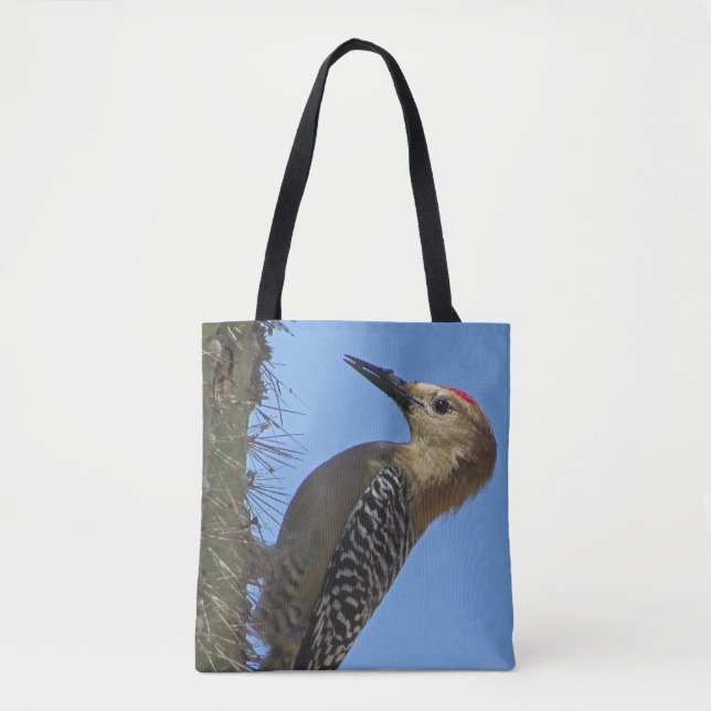 Tote Bag Pic épeiche Ornithologue Photographie de la faune  (Devant)