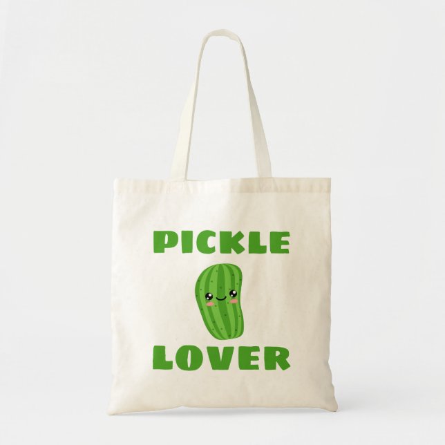 Tote Bag Pickle Lover (Devant)