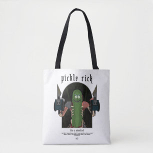 Tote Bag Pickle Rick - Je suis un scientifique Citation gra