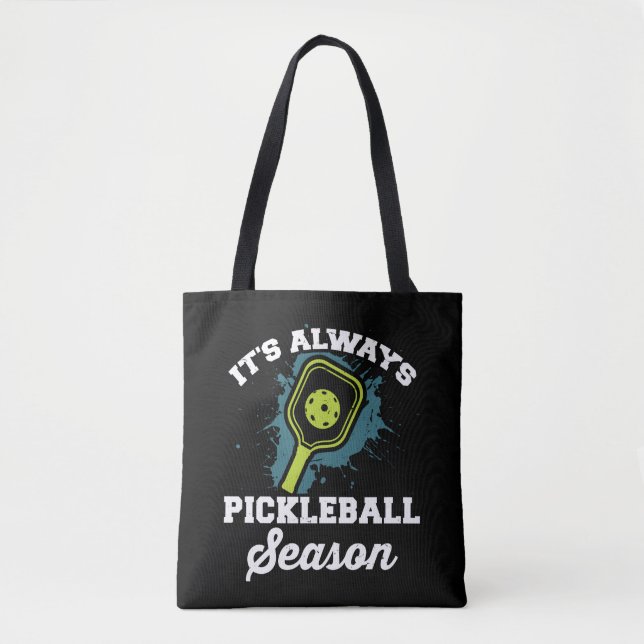 Tote Bag Pickleball Drôle cadeaux de Pickleball (Devant)