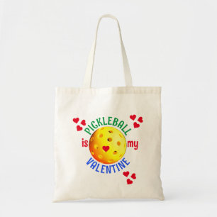Tote Bag PICKLEBALL Est Ma Saint-Valentin