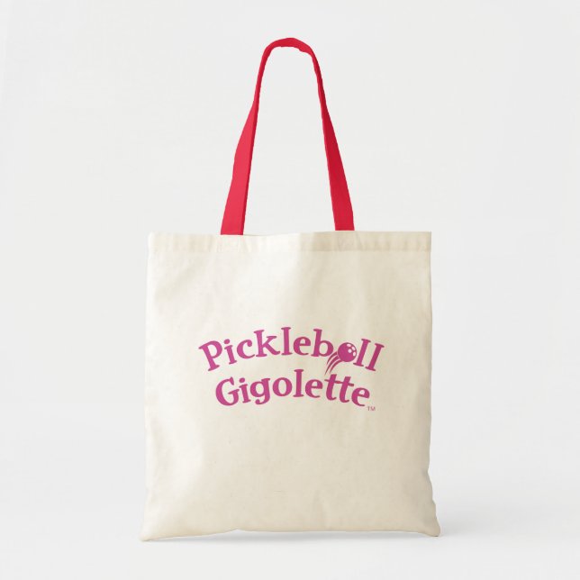 Tote Bag Pickleball Gigolette™ Swingrz Swag Total Player (Devant)
