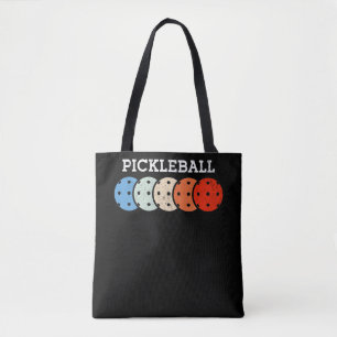 Tote Bag Pickleball Player