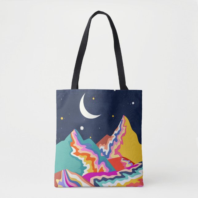 Tote Bag Pics chromatiques (Devant)