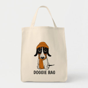 Tote Bag Piebald Dachshund  Mignons Chien d'élevage