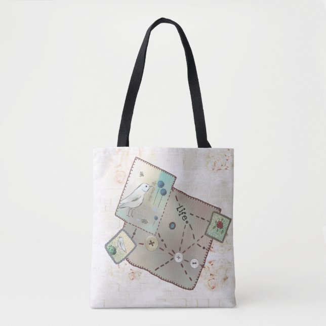 Tote Bag Pièce rapportée (Devant)