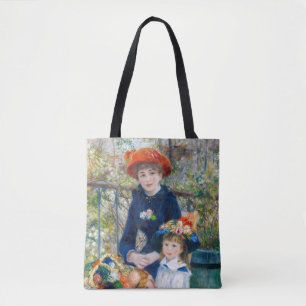 Tote Bag Pierre-Auguste Renoir - Deux sœurs sur la terrasse