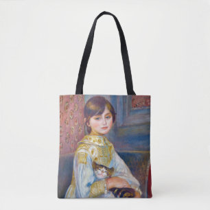 Tote Bag Pierre-Auguste Renoir - Enfant au chat