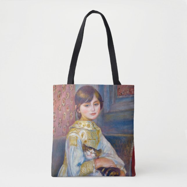 Tote Bag Pierre-Auguste Renoir - Enfant avec chat (Devant)