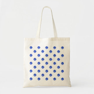 Tote Bag Pierres de saphir bleu
