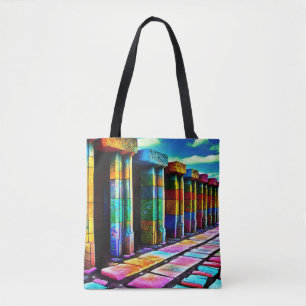 Tote Bag Pierres psychédéliques
