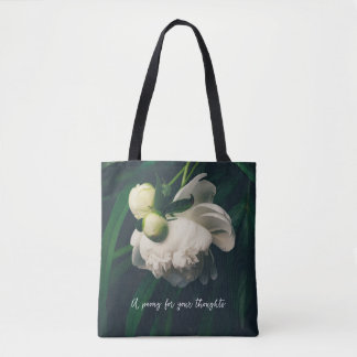 Tote Bag Pies blanches