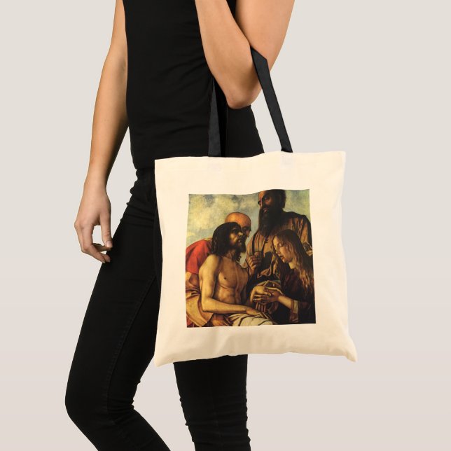 Tote Bag Pieta de Giovanni Bellini, Beaux-Arts de la Renais (Devant (produit))