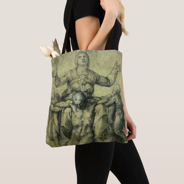 Tote Bag Pieta de Michel-Ange pour Vittoria Colonna (De près)