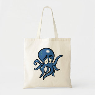 Tote Bag Pieuvre bleue