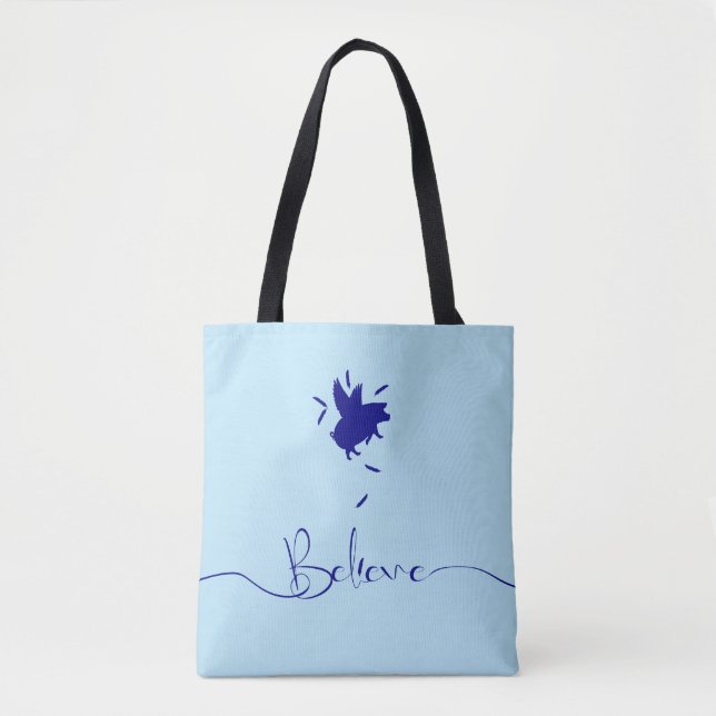 Tote Bag Pig Feathers (Devant)