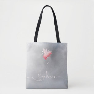 Tote Bag Pig Feathers