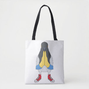 Tote Bag Pigeon avec chaussures
