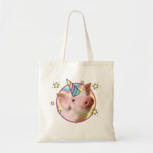 Tote Bag Piglet magique Unicorn