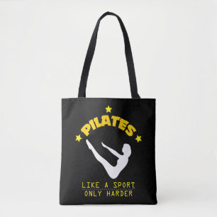 Tote Bag Pilates aiment un sport, seulement Contrology