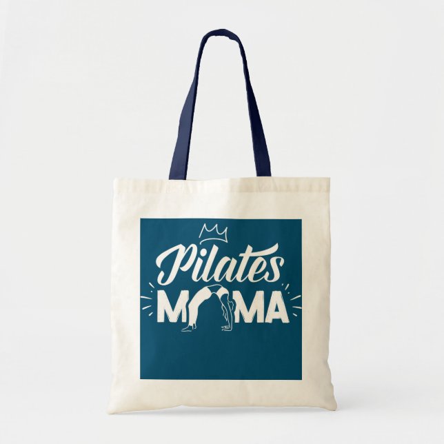 Tote Bag Pilates maman maman maman maman Lover Fête de la m (Devant)