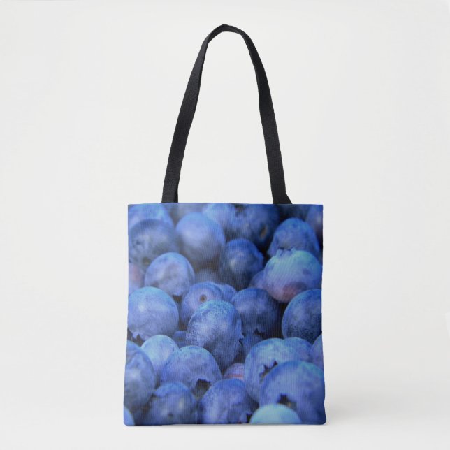 Tote Bag pile de bleuets (Devant)
