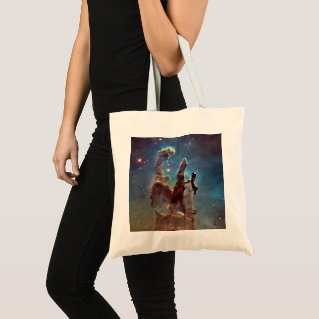 Tote Bag Piliers de création, Aigle Nebula Hubble Space (Devant (produit))