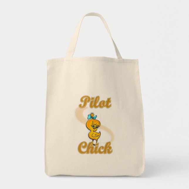 Tote Bag Pilote Chick (Devant)