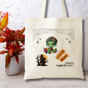 Tote Bag Pilote Zombie Fantaisiste Avion Enfants Halloween 